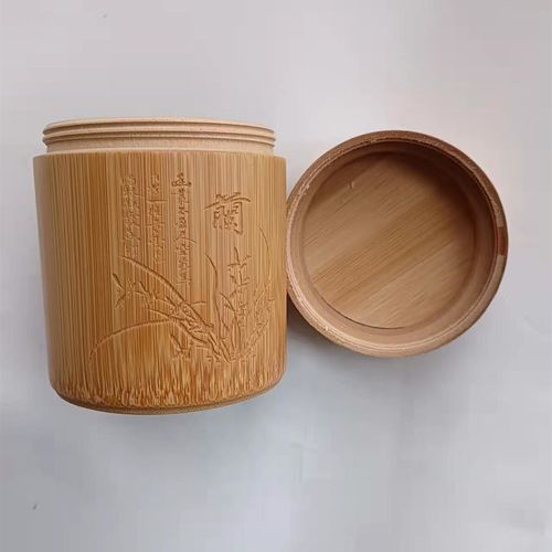蚯蚓盒 蟋蟀盒昆虫盒带螺纹打孔碳化精品 纯天然产品竹工艺品